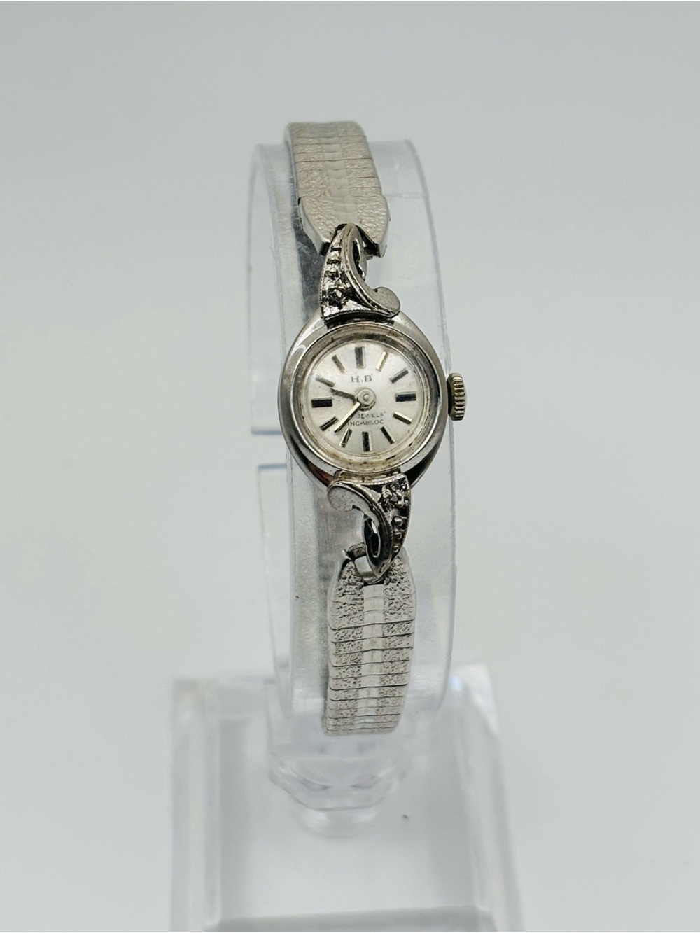 Vintage H.B. Incabloc Mechanical Women's Watch – 1960s/70s – For Restoration